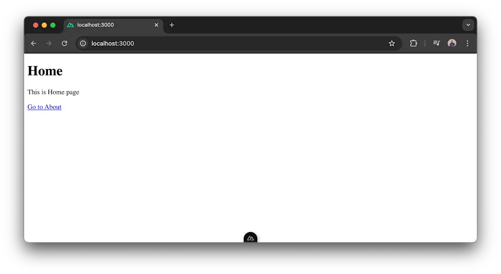Application runs on local