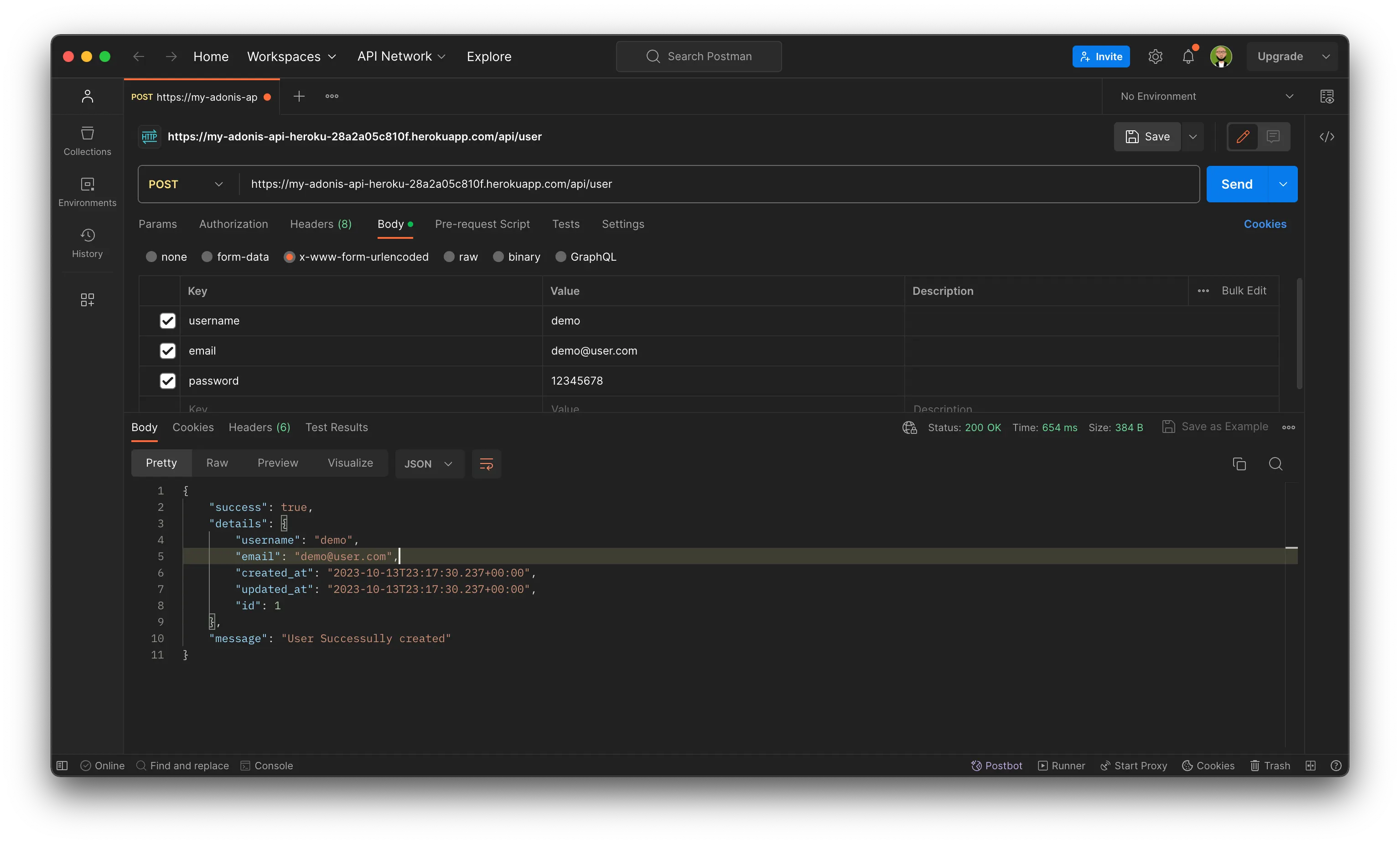 Automating deployment of an AdonisJS API to Heroku - CircleCI