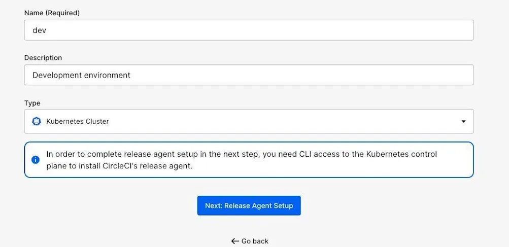 Environment configuration