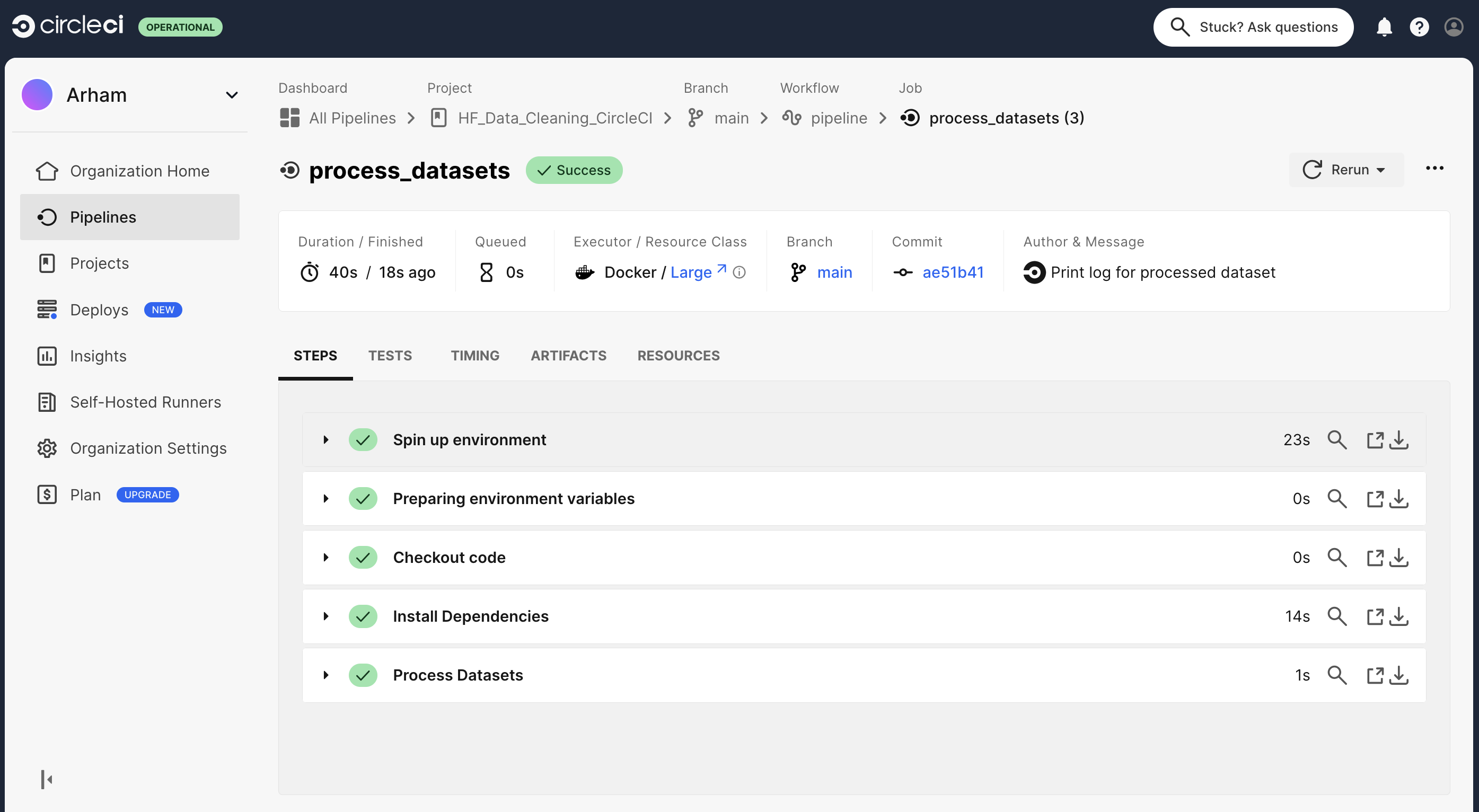 CI/CD preprocessing pipelines in LLM applications - CircleCI