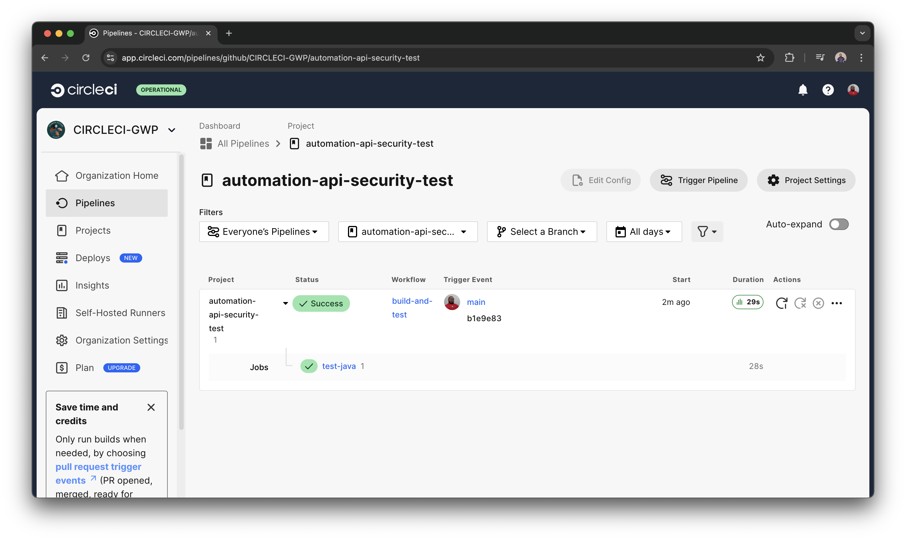 Automating API security tests in CI/CD for Java applications | CircleCI