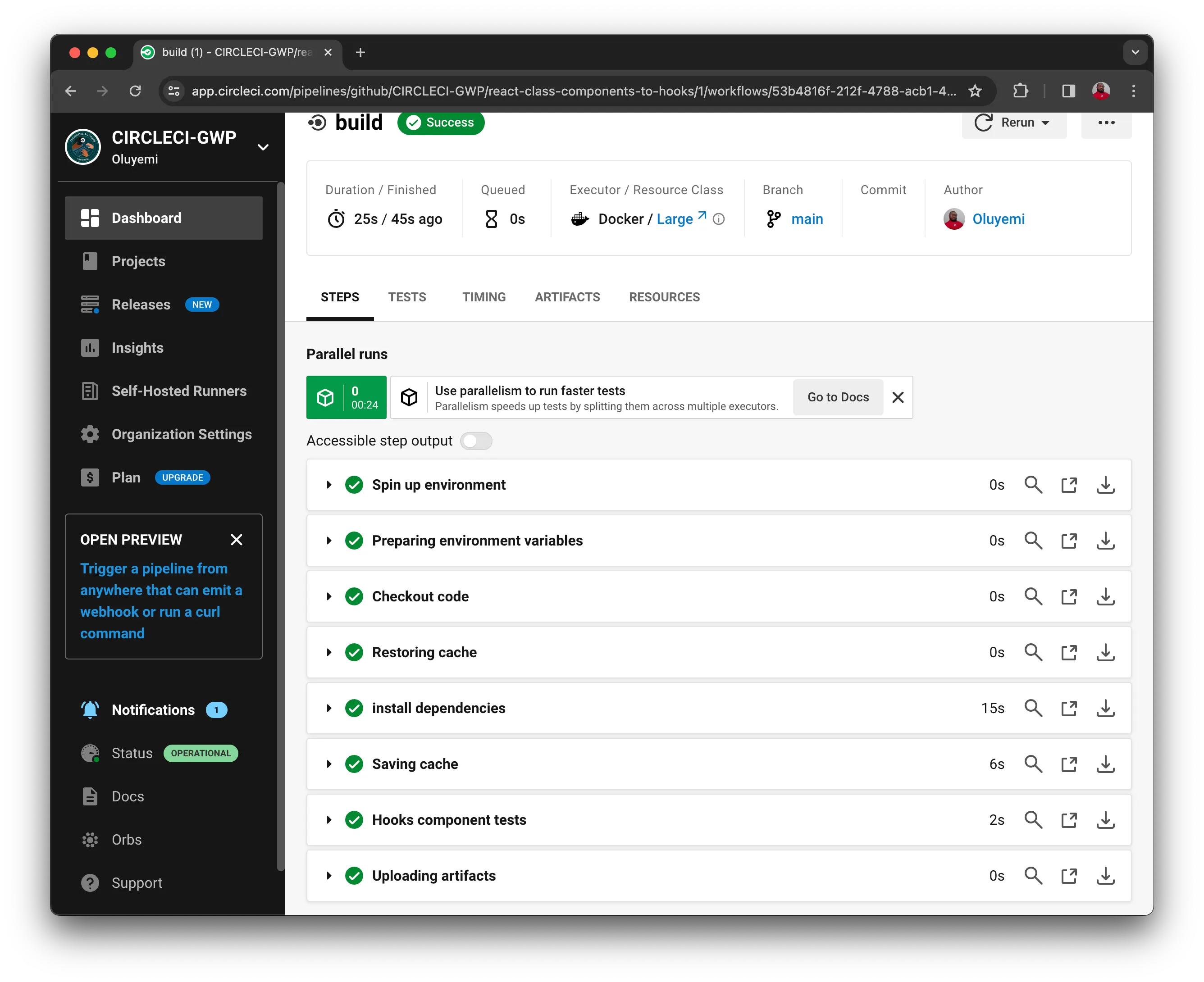 From class components to React Hooks - CircleCI