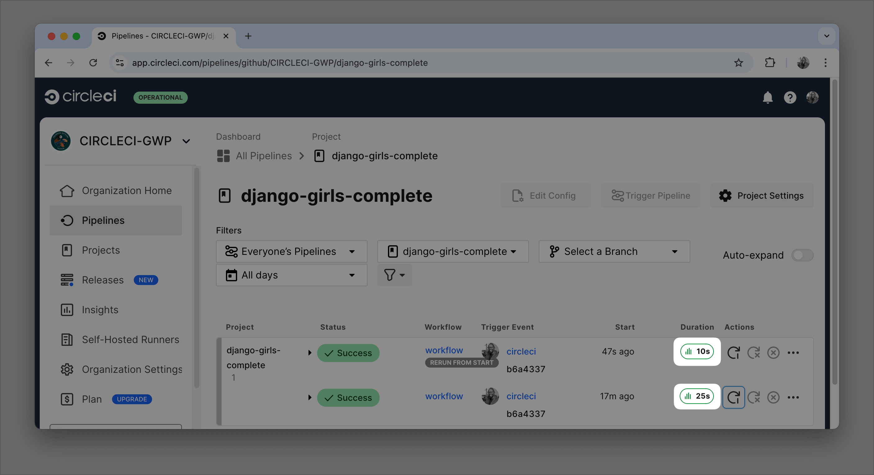 Continuous integration for Django projects | CircleCI