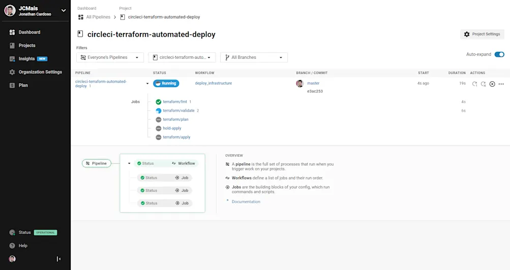 Repository first build running