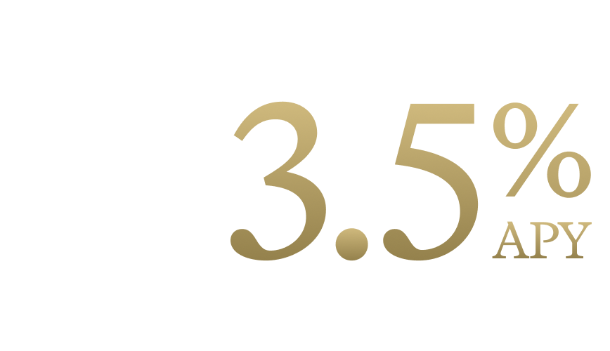 3.5% APY