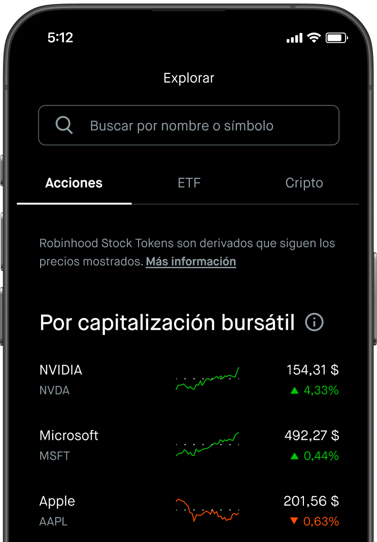 Explora Stock Tokens