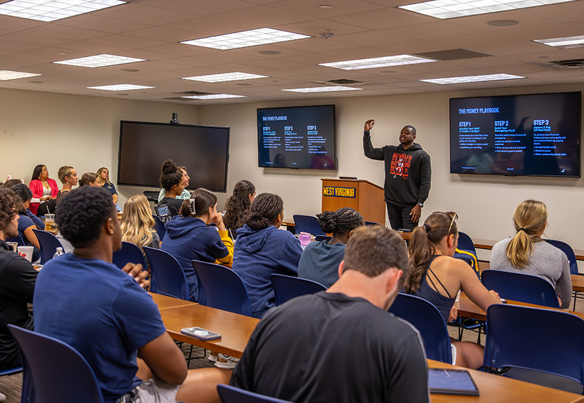 Brandon Copeland at WVU