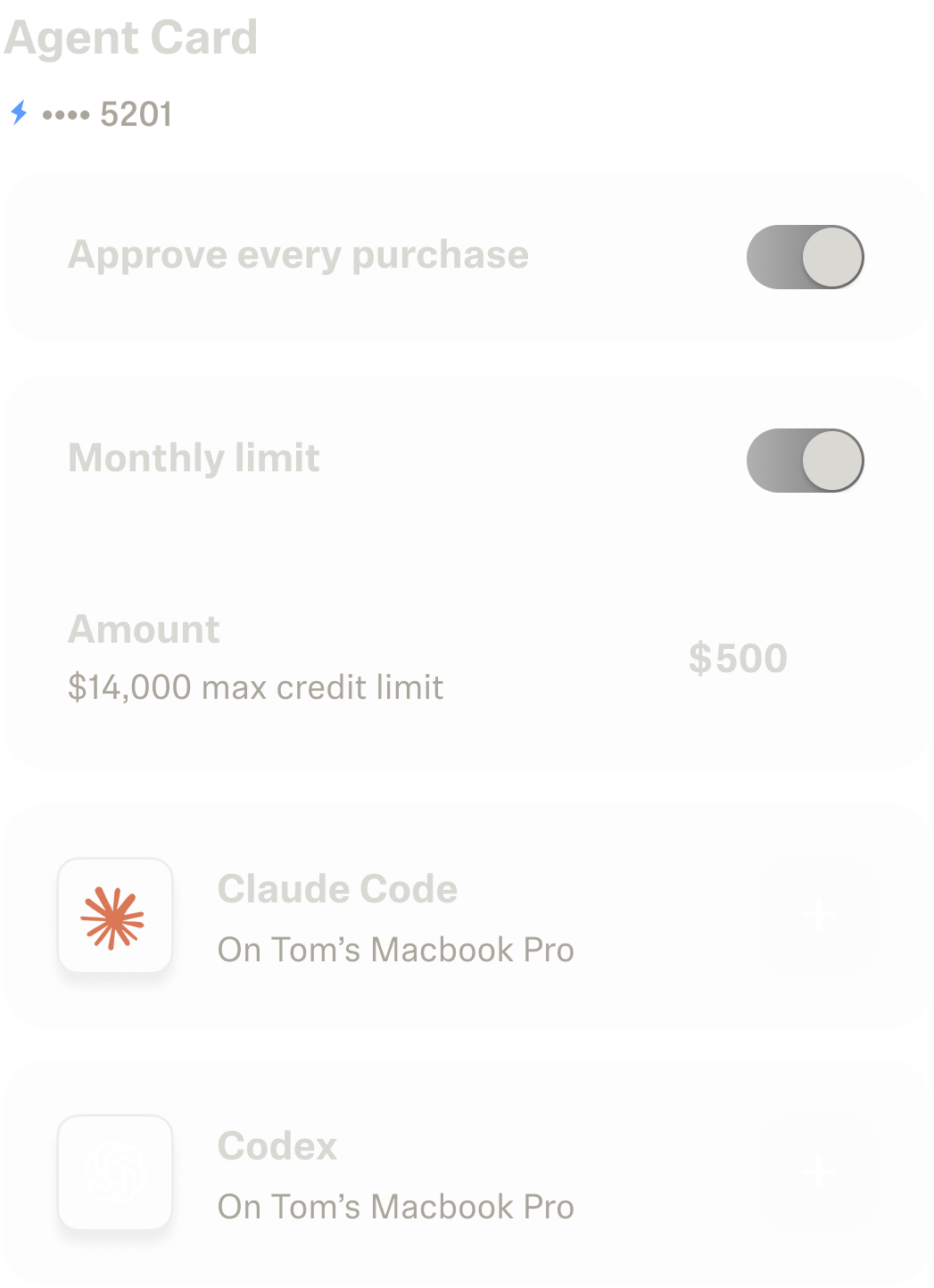 Your cards, your rules