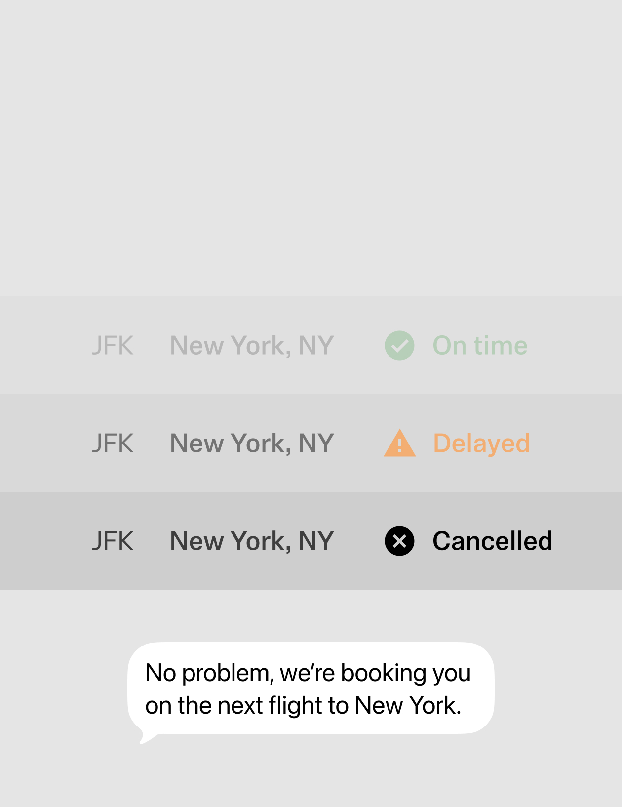 You're already rebooked