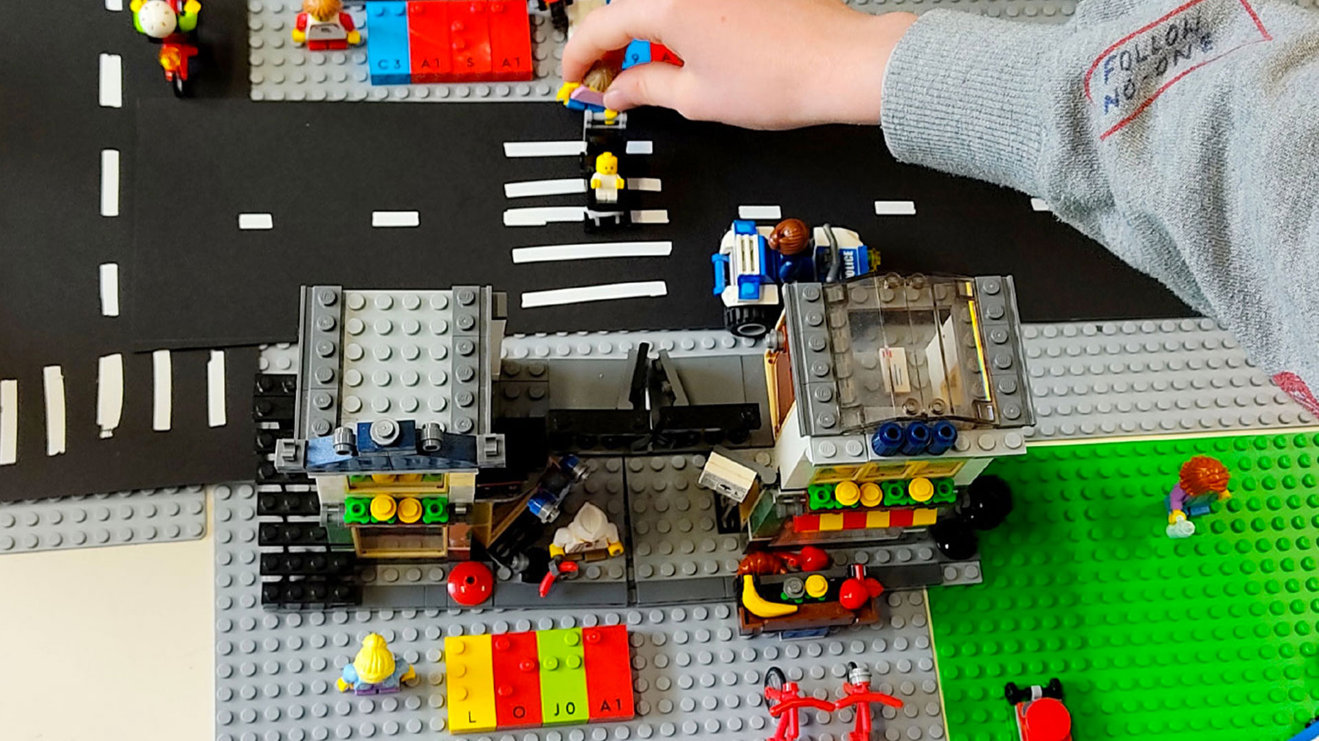 Build a city to help children with visual disabilities understand concepts of space and distance.