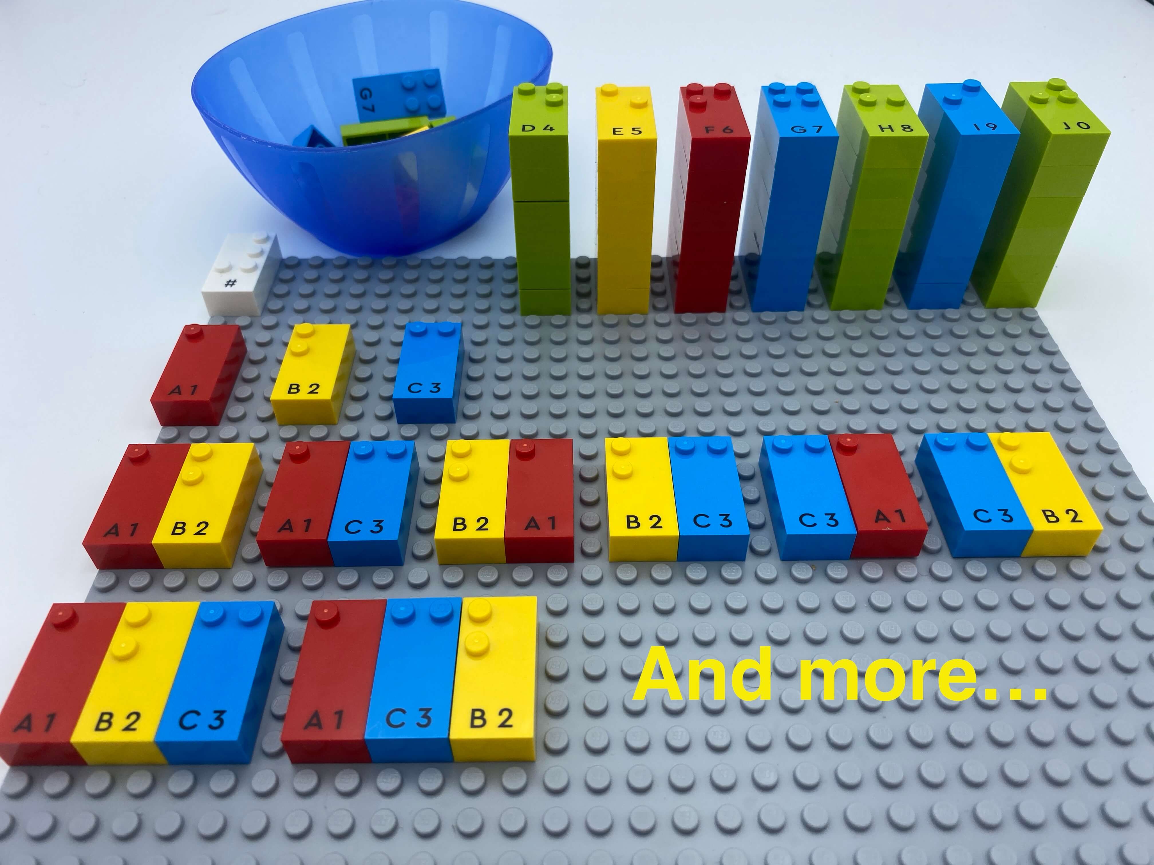 Lego 2024 block numbers