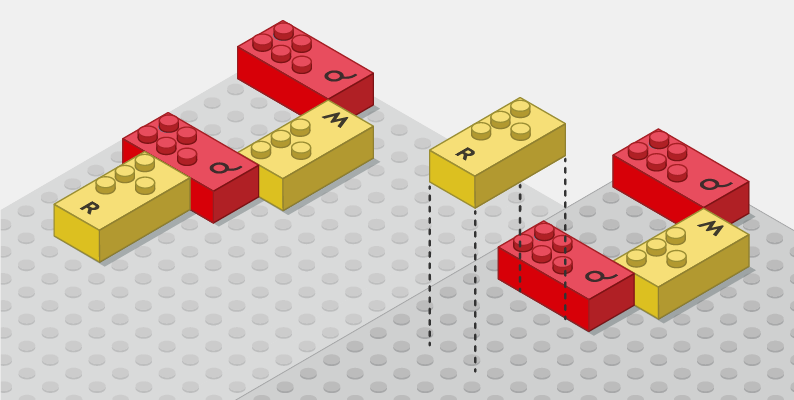 Tic Tac Toe  LEGO Braille Bricks