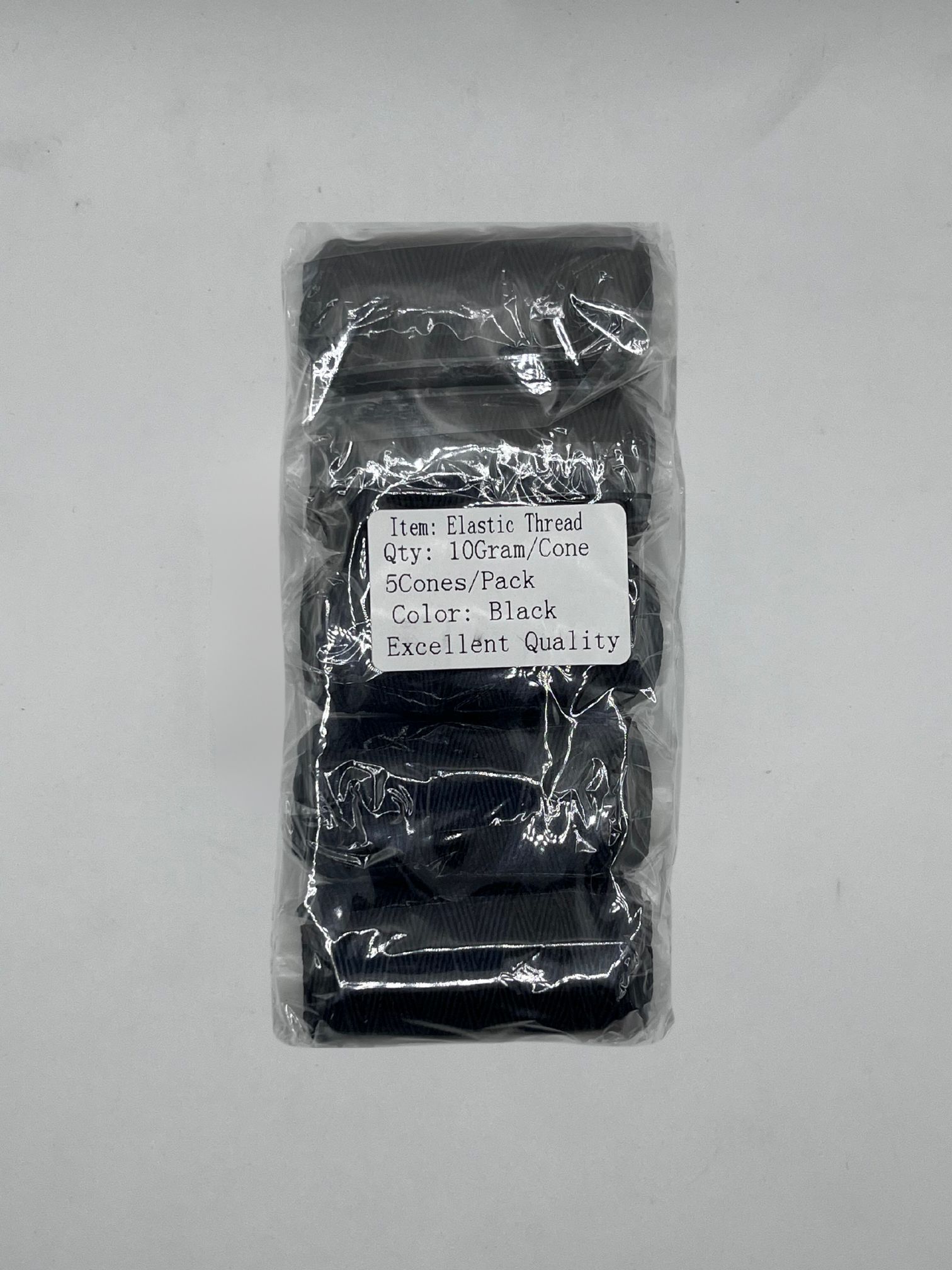 Hilo elastico 10gr (Negro)