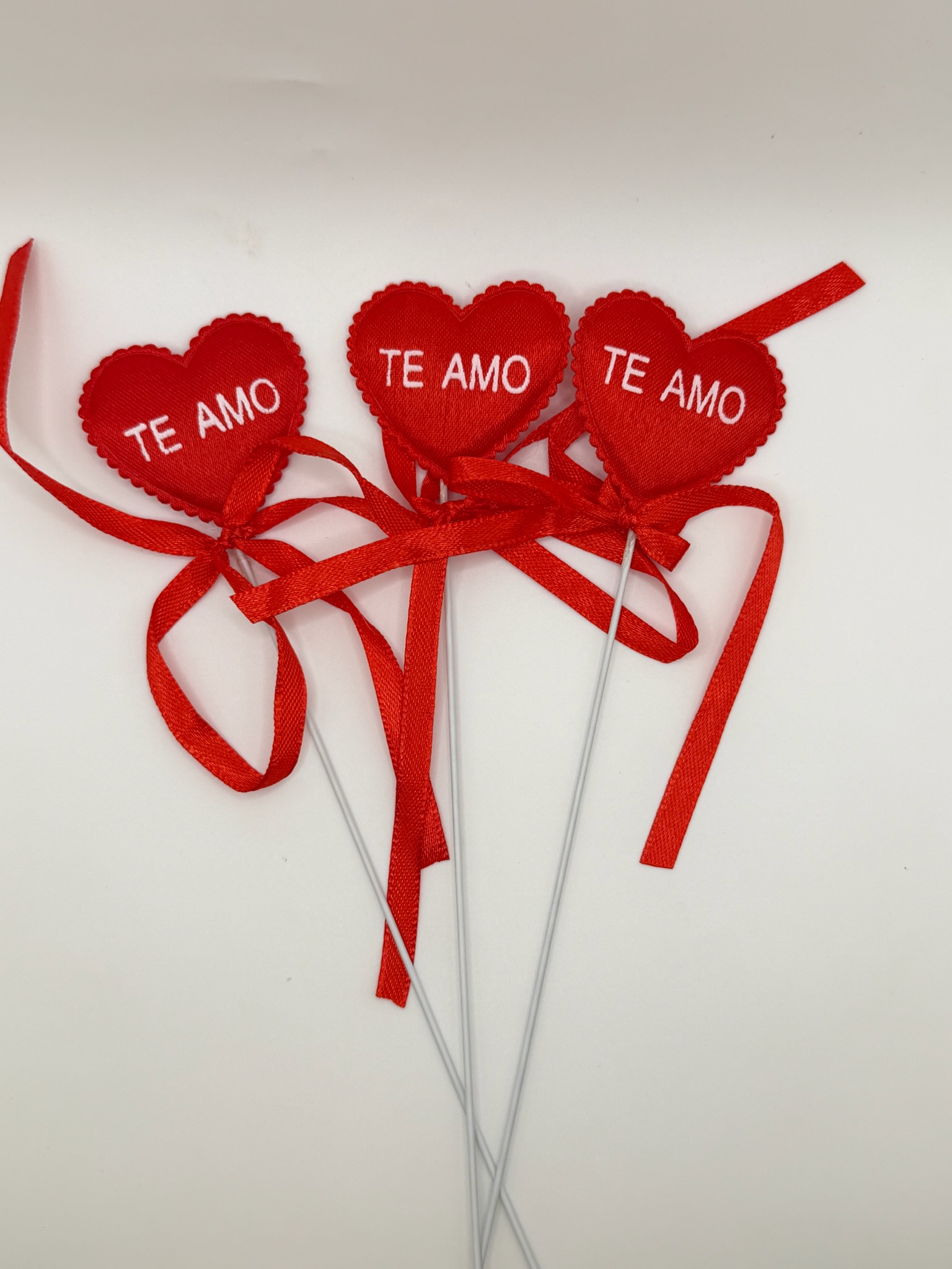Palillos decorativos - Te amo