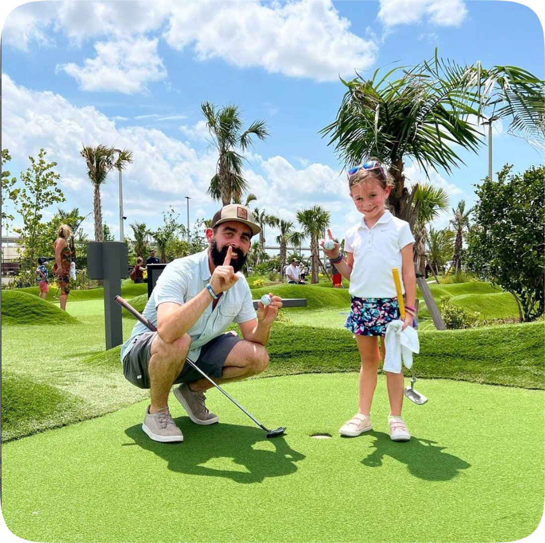 Dad Daughter Fathers day PopStroke