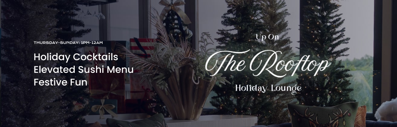 Up On The Rooftop Holiday Lounge Promo Landscape