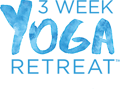 3 week yoga retreat logo