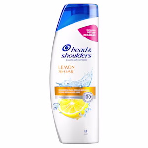 Head & Shoulders Lemon Segar anti‑dandruff shampoo that helps fight flakes and leaves scalp feeling fresh