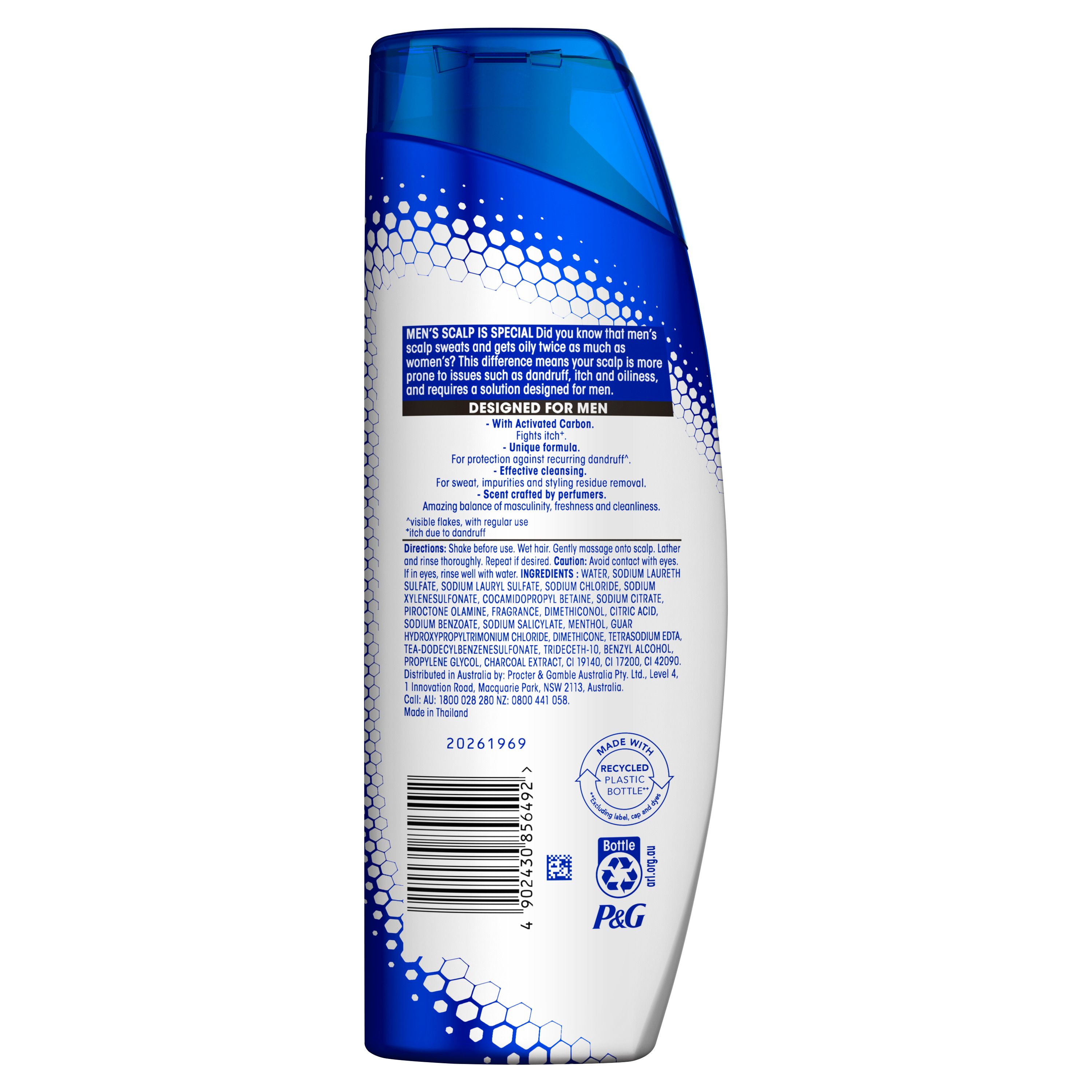 UltraMen Deep Clean 2 in 1 for Deep Clean and Fresh Scalp | H&S AU