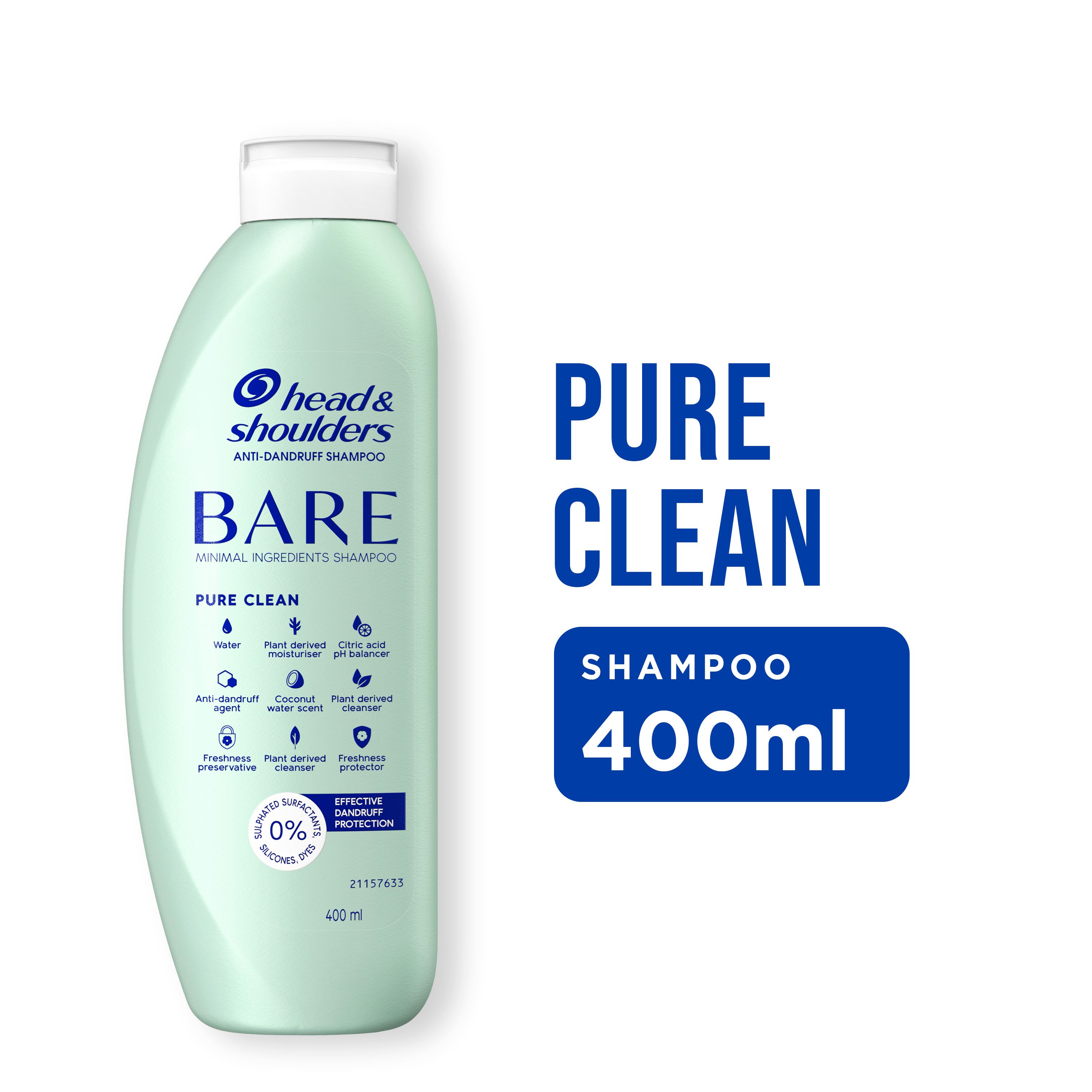 Head & Shoulders BARE Pure Clean Shampoo