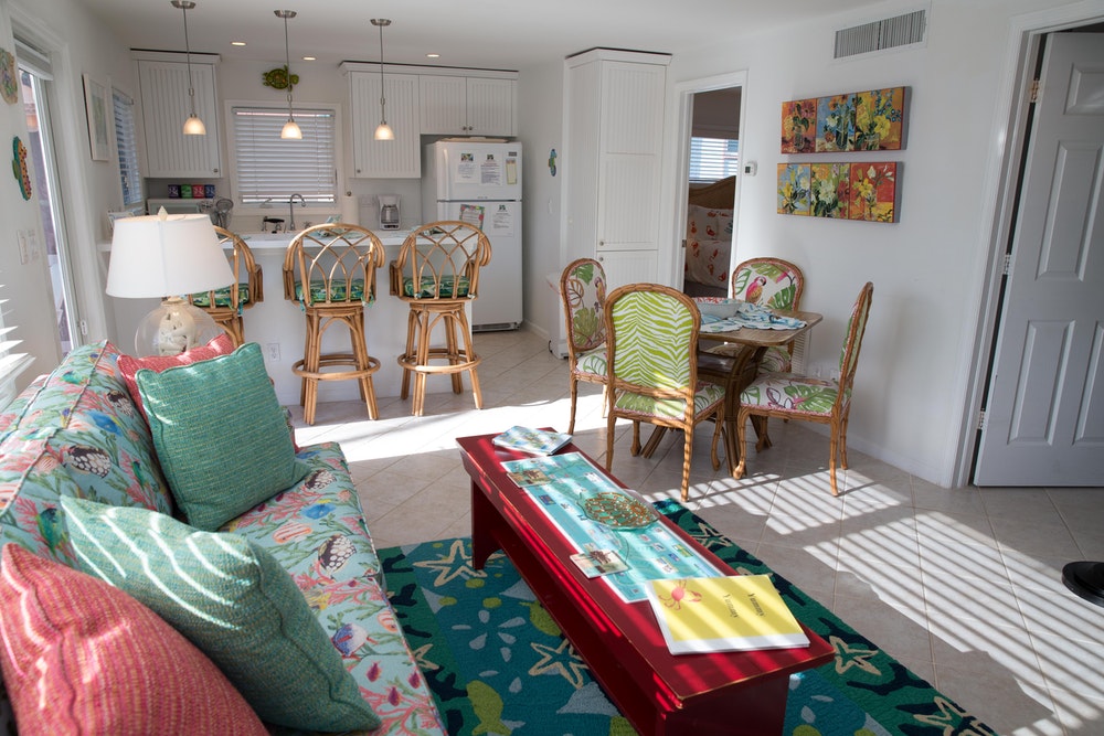 Rental House in Florida- Living Room