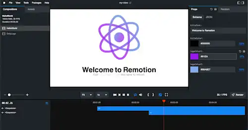 Remotion Component Library React で動画を作る Remotion