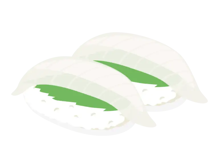 えんがわ寿司のイラスト