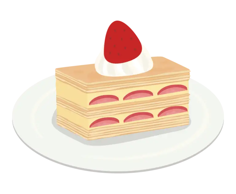 ミルフィーユのイラスト