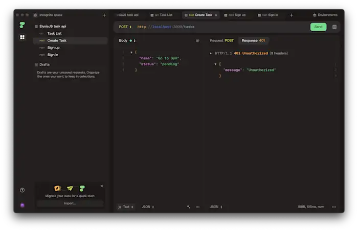 Bun の Web フレームワーク ElysiaJS のチュートリアル
