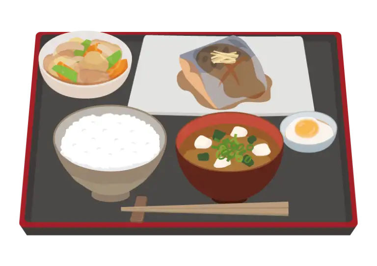 さばの味噌煮のイラスト