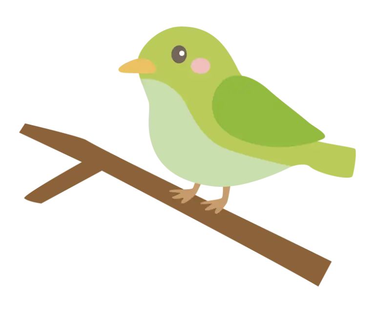 ウグイスのイラスト