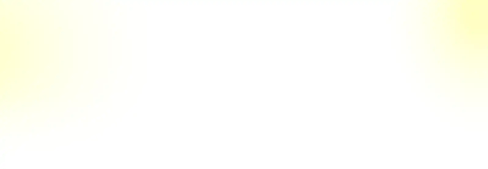 White image with yellow gradient