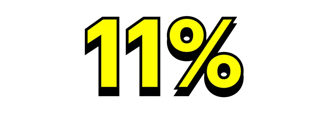 11%
