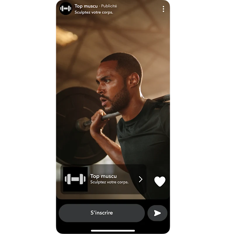 Ad showcasing a weight lifter with a coupon for 3 free months of training