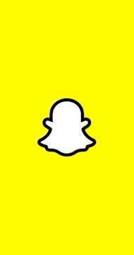 Snapchat yellow ghost logo