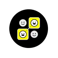 Icons with smiley faces