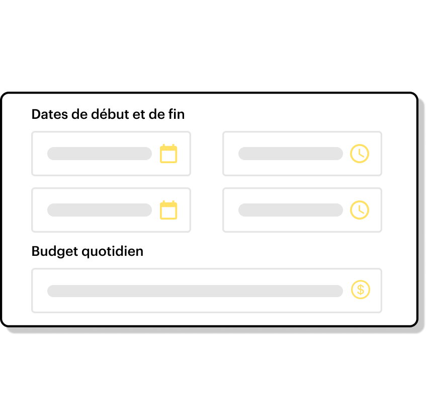 Image showing how to set your budet and duration