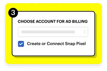 Image of how to choose a account for Ad Building
