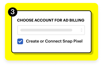 Image of how to choose a account for Ad Building