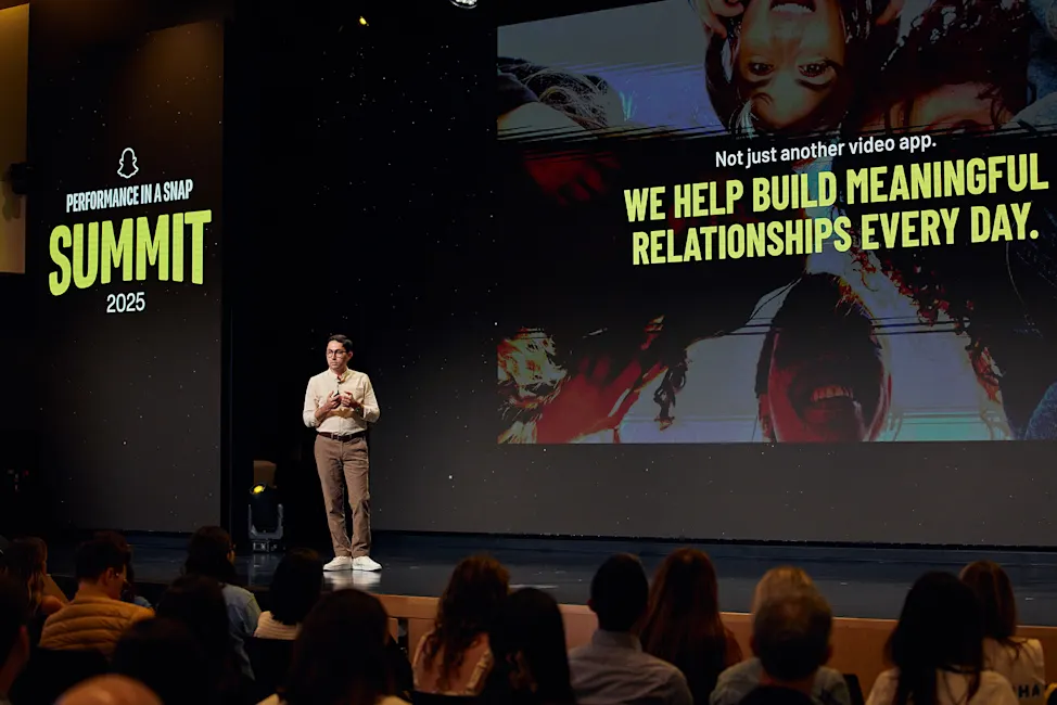 Sid Malhotra - Vice President of Snapchat SMC - during his keynote at Performance in a Snap Summit 2025