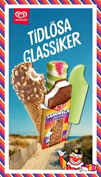 GB Glace’s Snapchat AR Lens let users rank their favourite ice creams, sparking 100k+ shares, 170k+ earned reach, 17%+ incremental reach, and 16s+ playtime.