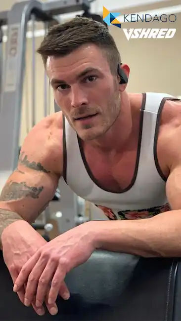 Kendago fitness ad on Snapchat