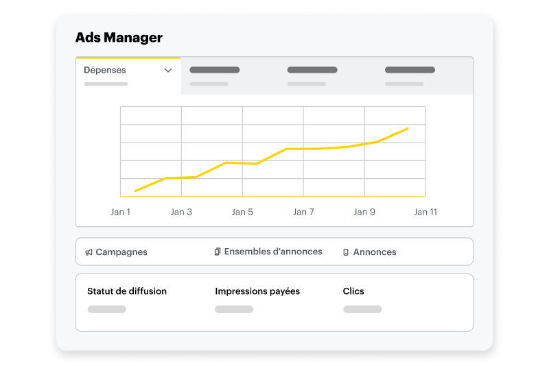 Image of the Ads Manager tool