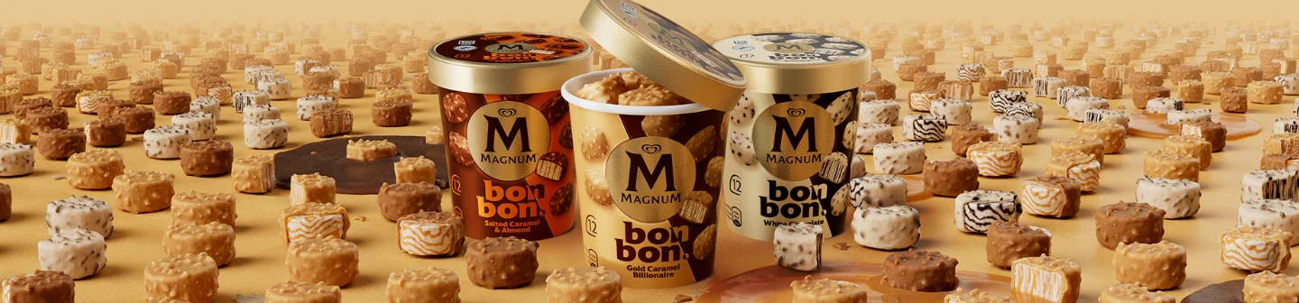 Magnum ice cream bon bons