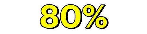 80 percent