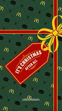 McDonald’s Christmas Ad Success on Snapchat