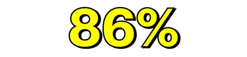 86 percent