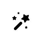 Magic wand icon