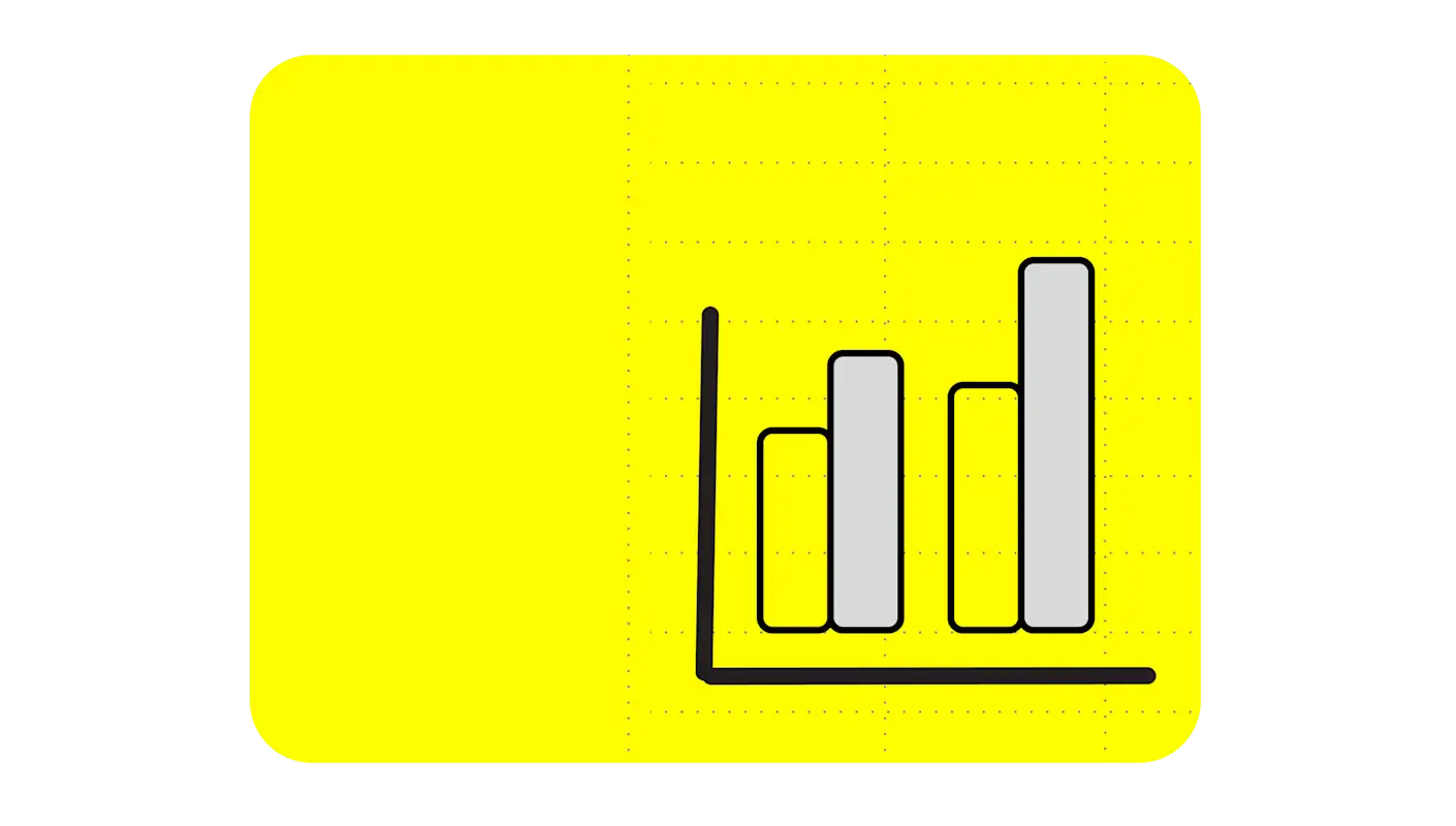 Generic bar chart illustration