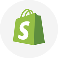 Icon of Shopify logo